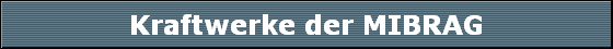 Kraftwerke der MIBRAG